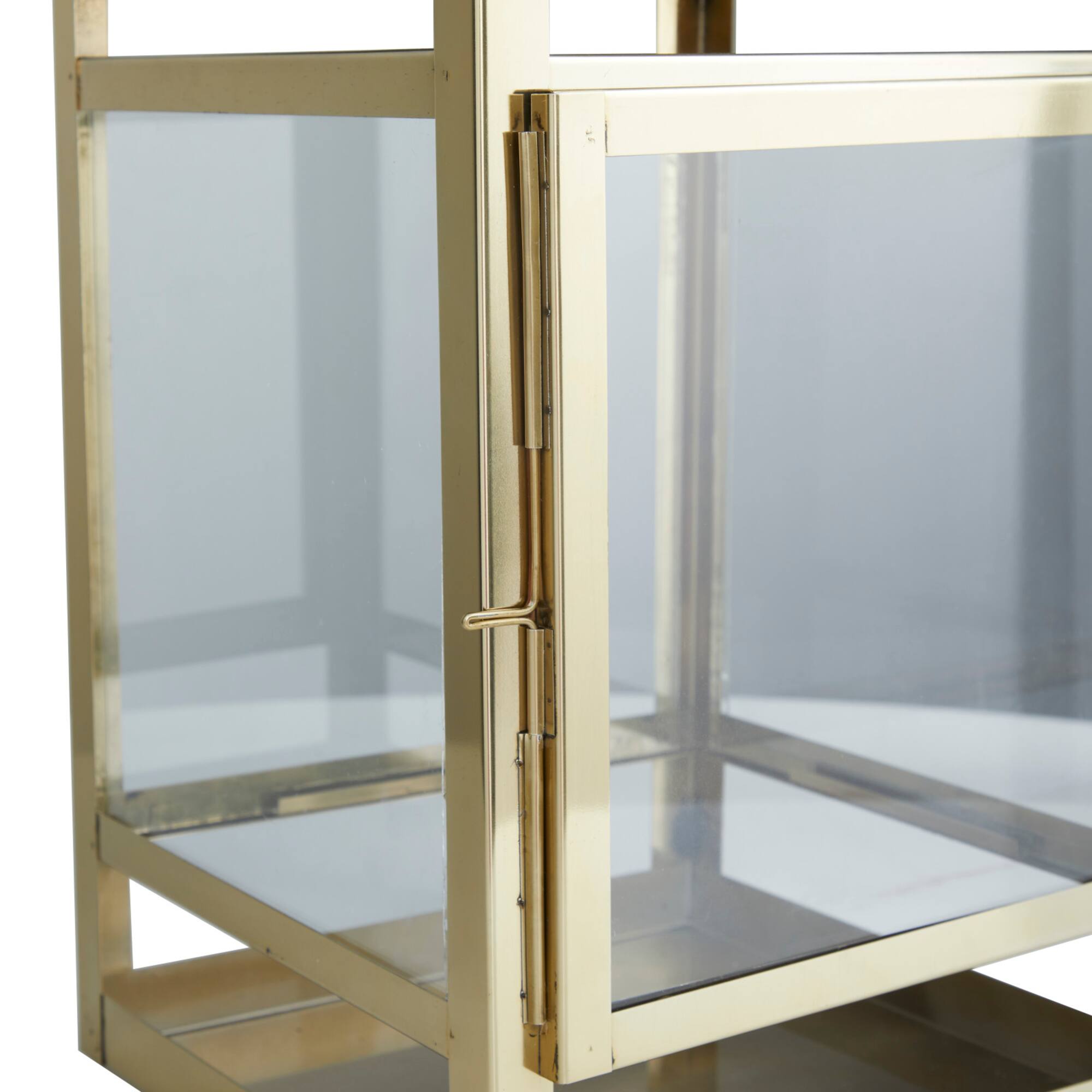 21" Contemporary Pillar Lantern